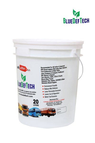 Diesel Exhaust Fluid Blue DEF Tech (AdBlue) 20 Liter Bucket
