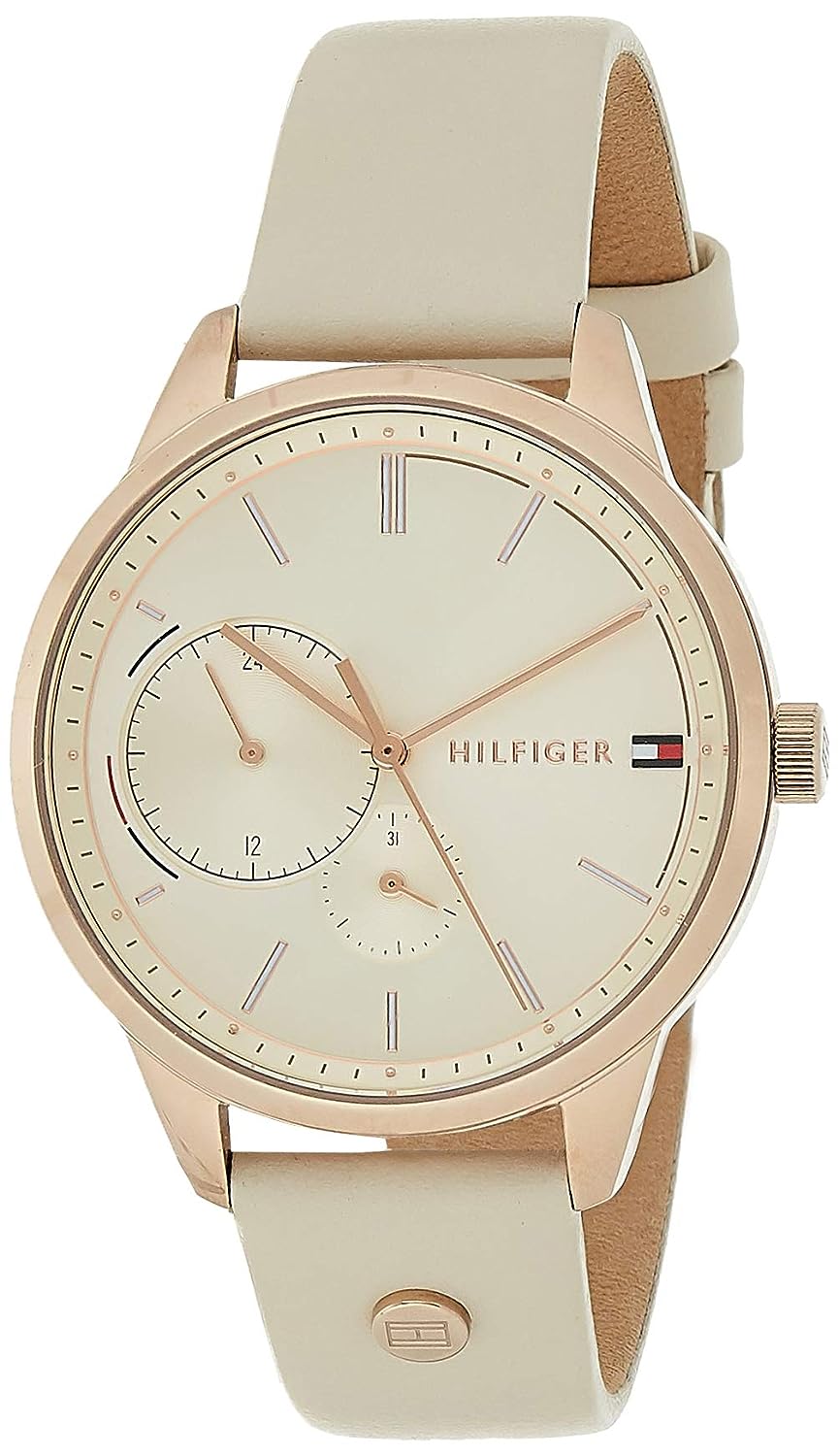 Tommy Hilfiger Women's Multi-Dial Quartz Watch with Leather Strap TH 1782022