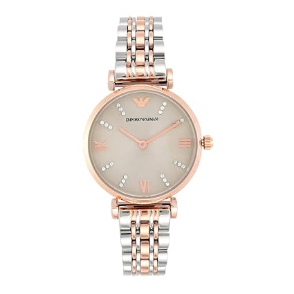 Emporio Armani Analog Silver Dial Women's Watch-AR1840