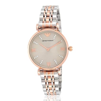 Emporio Armani Analog Silver Dial Women's Watch-AR1840