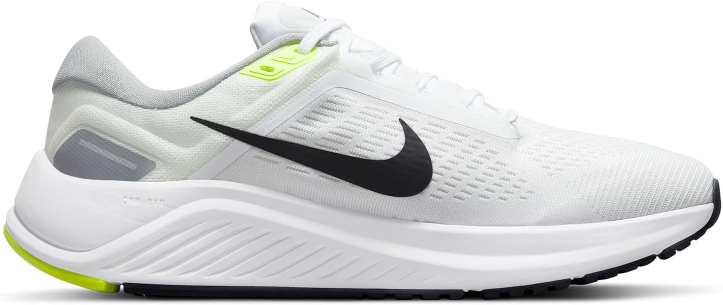 Nike Air Zoom Structure 24 Men's Running White/Pure Platinum Shoes