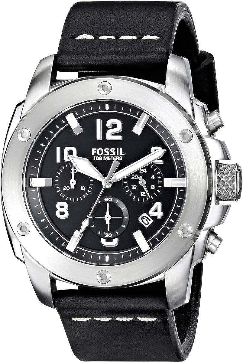 Fossil Modern Mac Analog Black Dial Men's Watch - FS4928