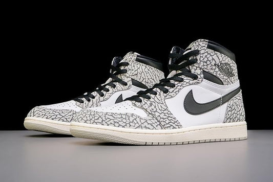 Nike Air Jordan 1 Retro High OG "Tech Grey/Muslin-Black-White"