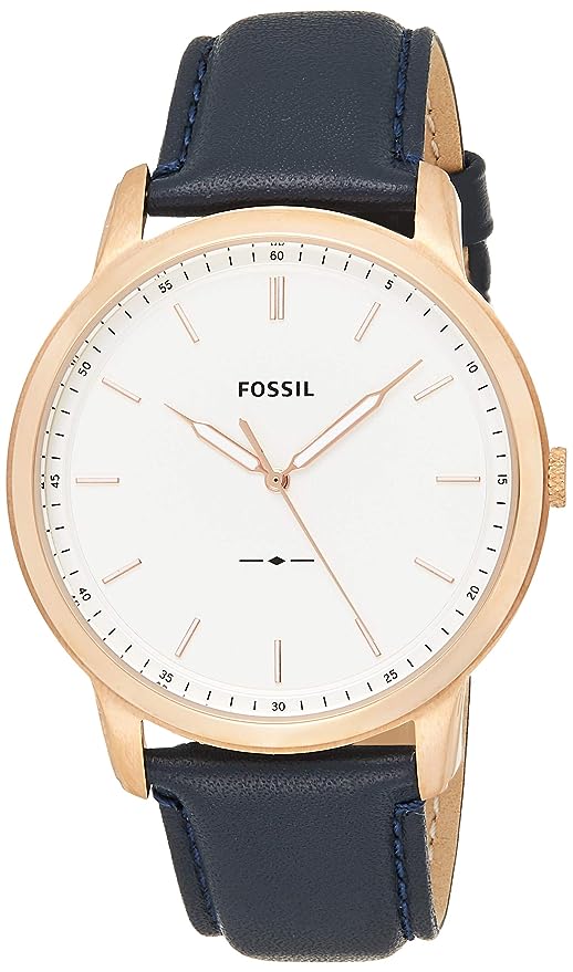 Fossil Analog White Dial Men's Watch - FS5371