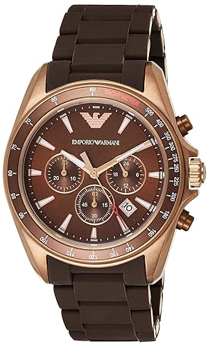 Emporio Armani Analog Brown Dial Men's Watch - AR1976