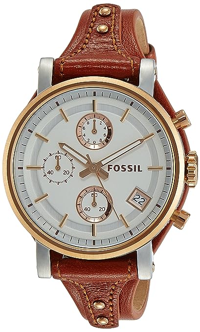 Fossil Analog Silver Dial Women's Watch - ES3837