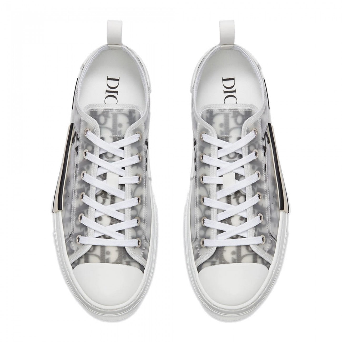 Dior B23 low ‘Dior Oblique’ Shoes for Unisex (White/Black)