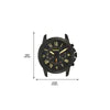 Fossil Chronograph Black Dial Men's Watch - FS5241