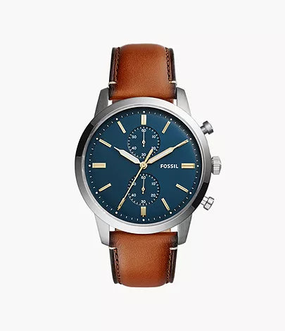 Fossil Analog Blue Dial Men's Watch - FS5279