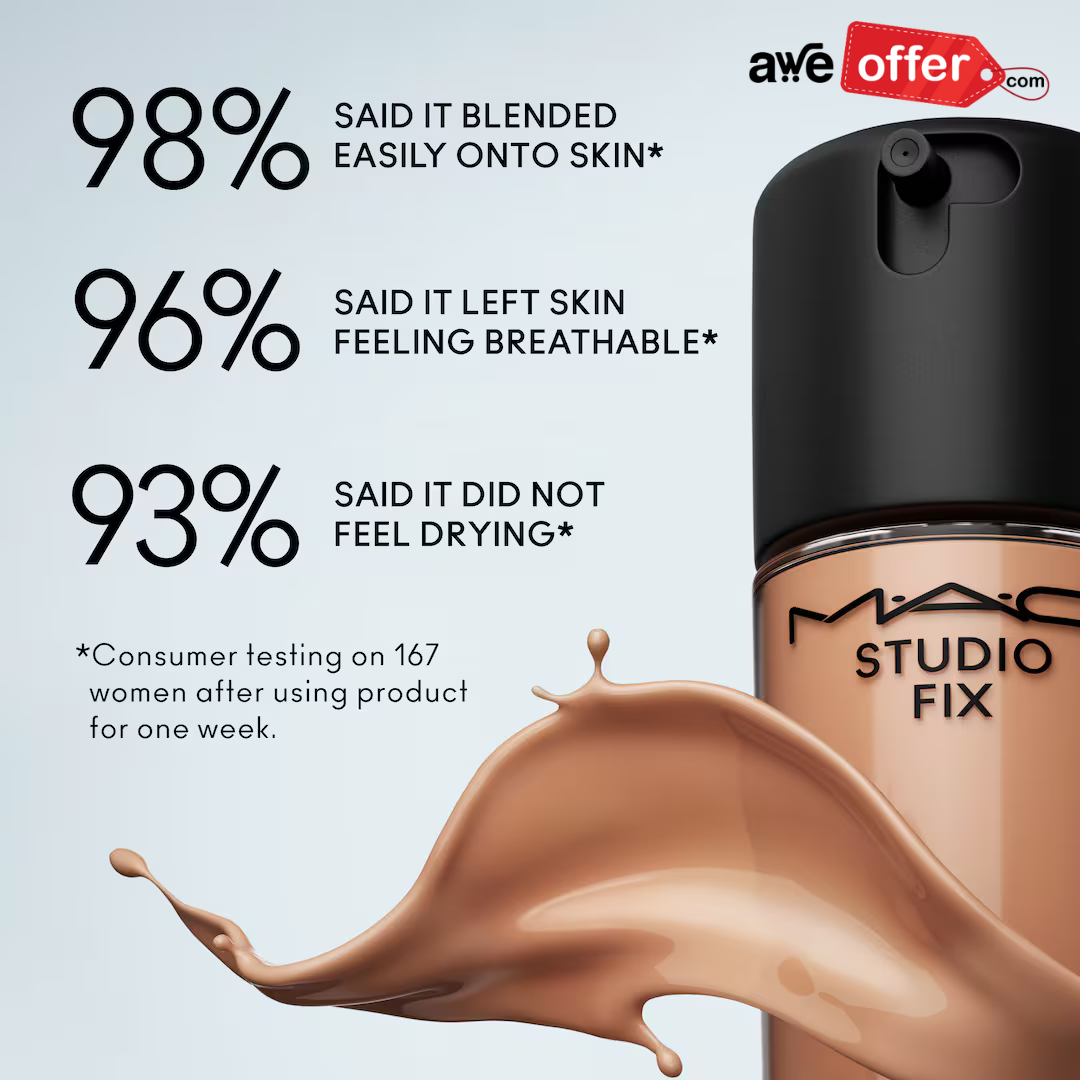 M.A.C STUDIO FIX FLUID SPF 15 Foundation