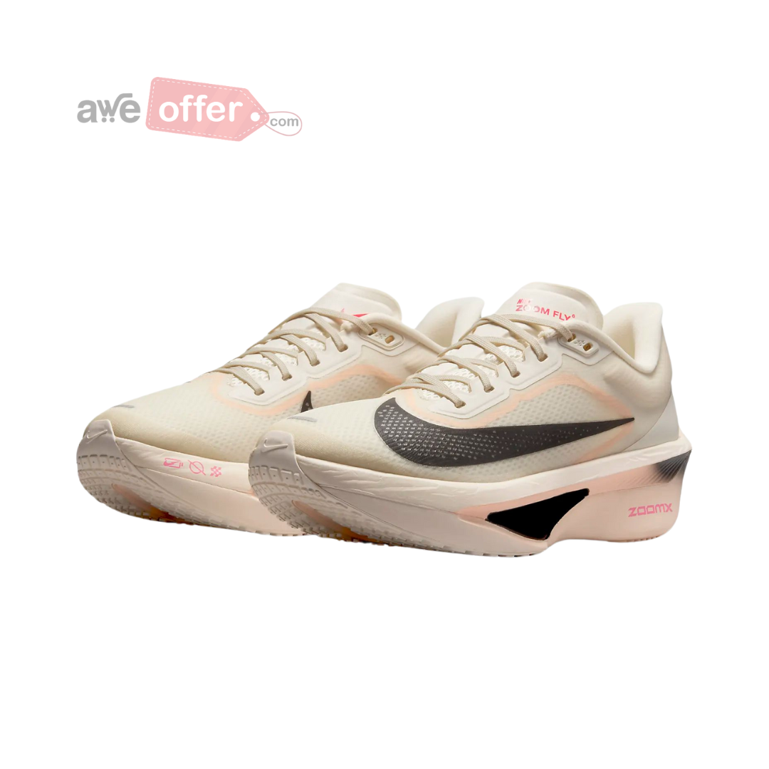 Nike Zoom Fly 6 Pale Ivory Crimson Tint Sail Black