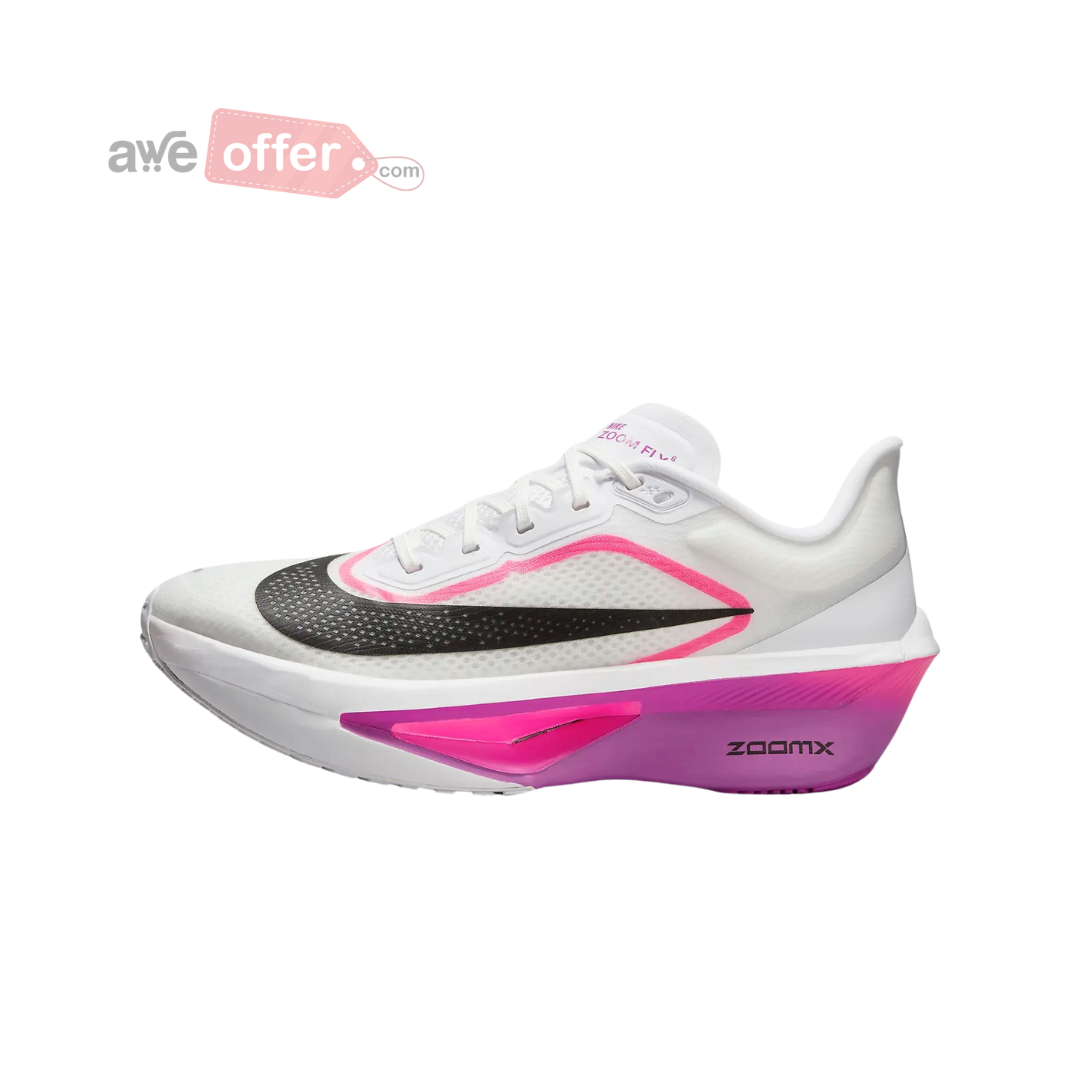 Nike Zoom Fly 6 White Vivid Grape Hyper Pink Black