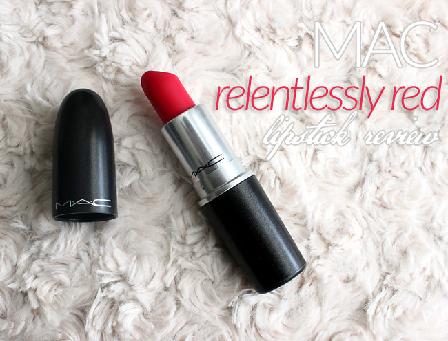 Mac Relentlessly Red Lipstick - 3 G