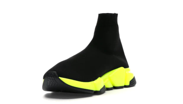 Balenciaga Speed Trainers Shoes for Men (Black/Yellow)