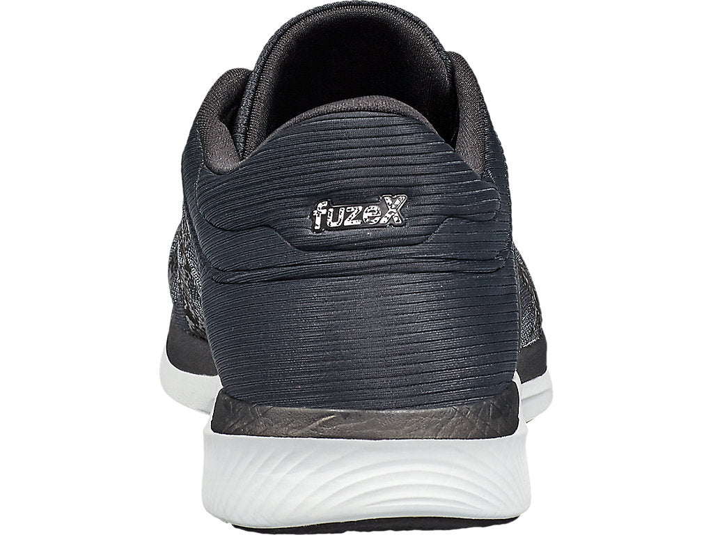 Asics Fuzex Rush Shoes for Unisex (Black/White)