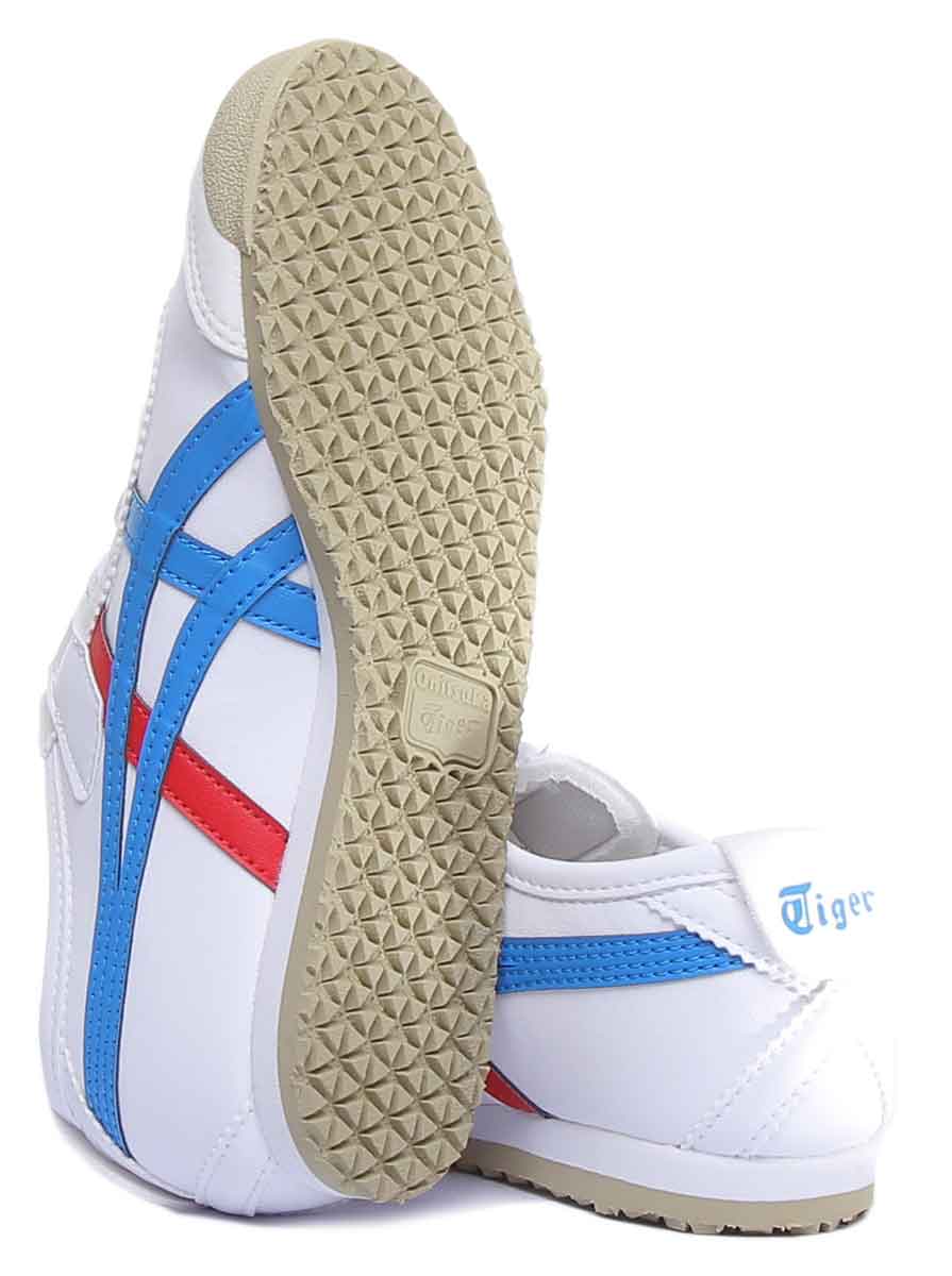 ASICS Onitsuka Tiger Mexico 66 Shoes (White/Blue/Red)