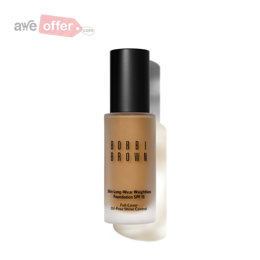 BOBBI BROWN SKIN LONG-WEAR WEIGHTLESS FOUNDATION SPF 15 - HONEY