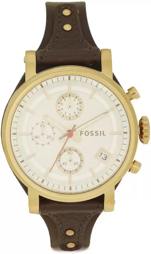 Fossil Original B Analog Silver Dial Women's Watch - ES3616