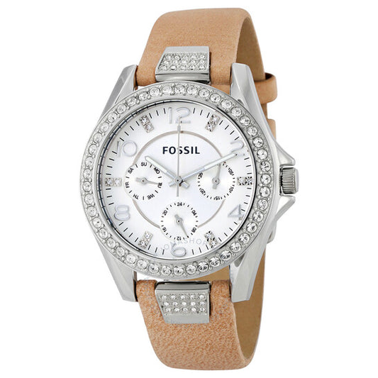 Fossil Analog Silver Dial Women's Watch-ES3889