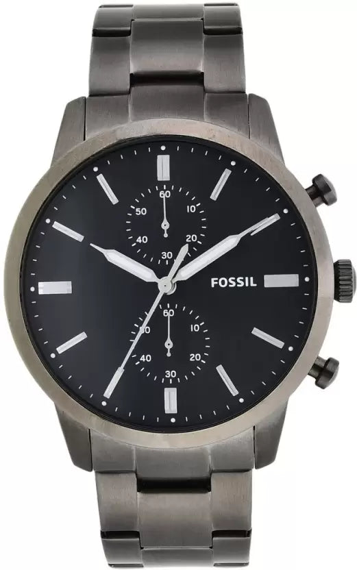 Fossil Analog Black Dial Men's Watch - FS5349