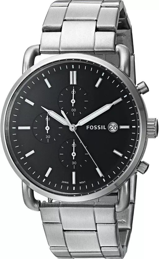 Fossil Analog Black Dial Men's Watch - FS5399