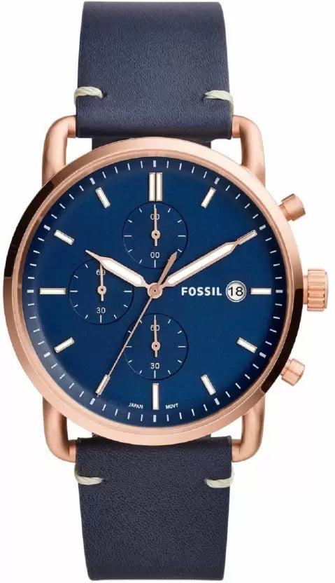Fossil Analog Blue Dial Men's Watch - FS5404