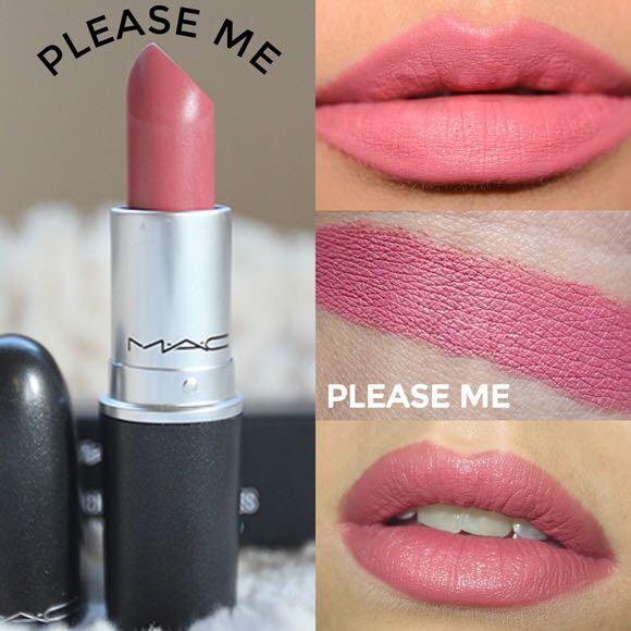 MAC Lipstick "Please Me”
