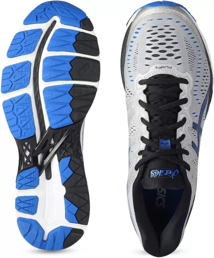 Aics Gel Kayano 23 Shoes for Men (Grey/Blue)